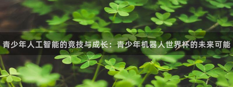 世界杯预选赛:青少年人工智能的竞技与成长:青少年机器人世界杯的未来可能